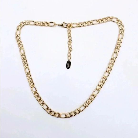 FIGARO Chain Necklace | 18k Gold Plated - Picture 1 of 6